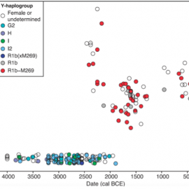 Replacement of Iberian Y chromosomes